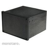 RS PRO RS PRO Case for Electronics, 96 x 138 x 144mm, Noryl, Black