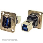 RS PRO RS PRO Feedthrough USB Connector A to B, Female Panel Mount