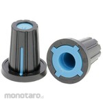 RS PRO RS PRO Knob 6.4mm Diameter: 17mm D-shape