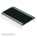 RS PRO RS PRO LCD Monochrome Display, Reflective, 7 Segment, Grey, 1 Row, 3-1/2 Characters x 3-1/2 Char