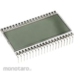 RS PRO RS PRO LCD Monochrome Display, Semi-Transmissive, 7 Segment, Grey, 1 Row, 4 Characters x 4 Char