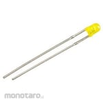 RS PRO RS PRO LED, Yellow, Through Hole Mount, 3mm Bullet Shape (T-1)