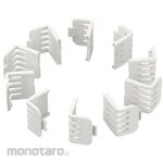 RS PRO RS PRO Mounting Hole Plug, ABS Plastic, White, 24.2mm x 28.8mm