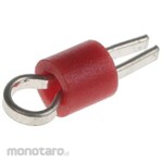 RS PRO RS PRO, Terminal, Phosphor Bronze, Red, 1.32mm