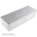 RS PRO RS Pro Aluminum Case, Aluminum Gray, 252 x 87 x 61mm