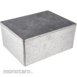 RS PRO RS Pro Aluminum Case, Aluminum Natural, 165.8 x 127.3 x 76.3mm