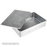 RS PRO RS Pro Aluminum Case, Aluminum Natural, 222.1 x 145.9 x 55.9mm