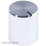 RS PRO RS Pro Aluminum Volume Adjustment Knob (Knob) Shaft: 6.4mm, Diameter: 14mm, x Height: 16mm
