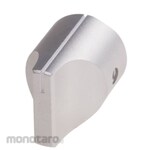 RS PRO RS Pro Aluminum Volume Adjustment Knob (Knob) Shaft: 6.4mm, Diameter: 19mm, x Height: 25.4mm