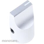 RS PRO RS Pro Aluminum Volume Adjustment Knob (Knob) Shaft: 6mm, Diameter: 16.4mm, x Height: 26.7mm