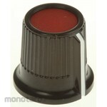 RS PRO RS Pro Volume adjustment knob (knob) / Accessory for knob Shaft: 3.175mm, Diameter: 16.2mm