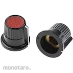 RS PRO RS Pro Volume adjustment knob (knob) / Accessory for knob Shaft: 4mm, Diameter: 12mm
