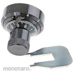 RS PRO RS Pro Volume adjustment knob (knob) / Accessory for knob Shaft: 6.35mm, Diameter: 7.2mm