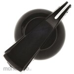 RS PRO RS Pro Volume adjustment knob (knob) / Accessory for knob Shaft: 6.4mm, Diameter: 32mm
