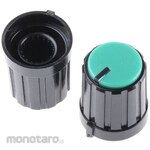 RS PRO RS Pro Volume adjustment knob (knob) / Accessory for knob Shaft: 6mm, Diameter: 13.3mm