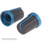 RS PRO RS Pro Volume adjustment knob (knob) / Accessory for knob Shaft: 6mm, Diameter: 13mm