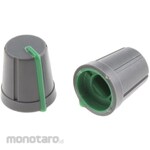 RS PRO RS Pro Volume adjustment knob (knob) / Accessory for knob Shaft: 6mm, Diameter: 13mm