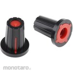 RS PRO RS Pro Volume adjustment knob (knob) / Accessory for knob Shaft: 6mm, Diameter: 17mm
