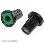 RS PRO RS Pro Volume adjustment knob (knob) / Accessory for knob Shaft: 6mm, Diameter: 17mm