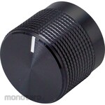 RS PRO RS Pro Volume adjustment knob (knob) / Accessory for knob Shaft: 6mm, Diameter: 20mm