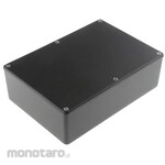 RS PRO RS Pro aluminum case, aluminum black, 171.9 x 120.9 x 55mm