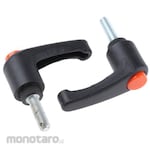 RS PRO RS Pro clamp lever, M6 thermoplastic