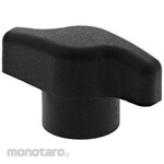 RS PRO Screw with knob RS Pro T handle, M8 x 12 Diameter: 45mm Black