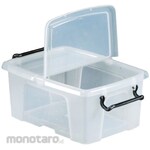 RS PRO Storage box RS Pro 12L, 170mm x 295mm x 400mm polymer transparent