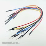 SUNHAYATO Jumper Wire Set, PCB Pin-Male, 200mm, 10 Pieces