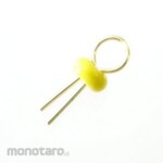 SUNHAYATO Oscilloscope probe check terminal for 0.8mm diameter hole, yellow