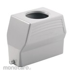 WEIDMULLER end locking on base XXL plug housing, Cable entry on top