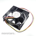 Melco Technorex DC fan motor (12V 80mm square) (Motor Kipas)