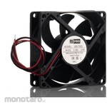 RS PRO RS PRO Axial Fan, Power Supply: 24 V dc, DC, 80 x 80 x 25mm