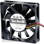 Sanyo Denki DC San Ace DC fan 109P 80 x 20 thickness (Kipas DC)
