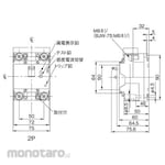 Panasonic Earth leakage breaker BJW type