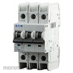 EATON 3-Pole, UL489 DIN Rail-Mount Miniature Circuit Breaker