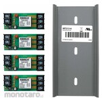 FUNCTIONAL DEVICES INC / RIB Four Track Mount Relays SPDT