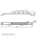 Schneider Electric Busbar Steel, spacious and easy to use, NSYBVS