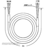 OMRON Connection cable for small power consumption sensor split type current transformer CT