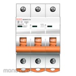 Boss Miniature Circuit Breaker 3 Pole 10kA (MCB/Pemutus Sirkuit)