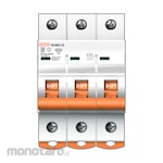 Boss Miniature Circuit Breaker 3 Pole 6kA (MCB/Pemutus Sirkuit)