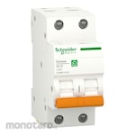 Schneider Electric Domae MCB Miniature Circuit Breaker 2P