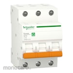 Schneider Electric Domae Miniature Circuit Breaker 3P (Pemutus Sirkuit/MCB)
