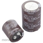Nippon Chemi Con CHEMI-CON Capacitor 470μF, 500V dc, EKMS501VSN471MA60S