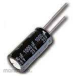 Panasonic Capacitor 120μF, 16V dc, EEUFM1C121