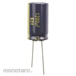 Panasonic Capacitor 1200μF, 63V dc, EEUFC1J122