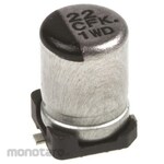 Panasonic Capacitor 22μF, 16V dc, EEEFK1C220UR