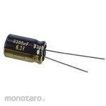 Panasonic Capacitor 3300μF, 6.3V dc, EEUFK0J332