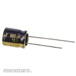 Panasonic Capacitor 680μF, 16V dc, EEUFK1C681