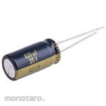 Panasonic Capacitor 820μF, 25V dc, EEUFK1E821
